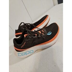 TOPO Specter Women's Running Shoes 5mm Drop Espresso/orange Sz 9 Ex. (S-164